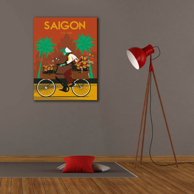Toile épique «Saïgon» par Omar Escalante