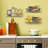 3 Piece Wall Metal Wire Spice Rack