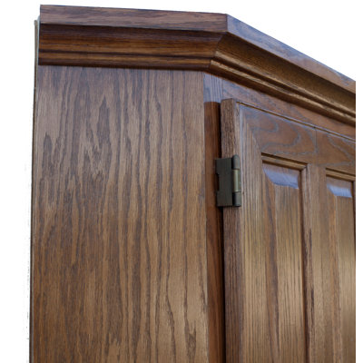 Bureau en coin en bois massif Lapierre