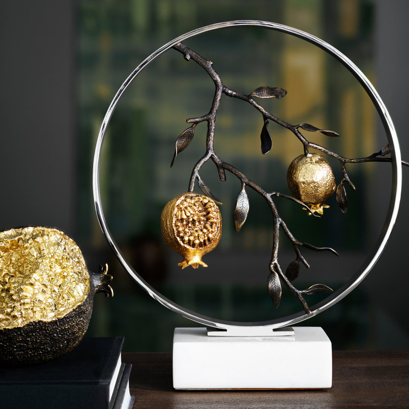 Pomegranate Moon Gate Sculpture