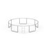 Trampoline 12 pi - standard - noir-126824822