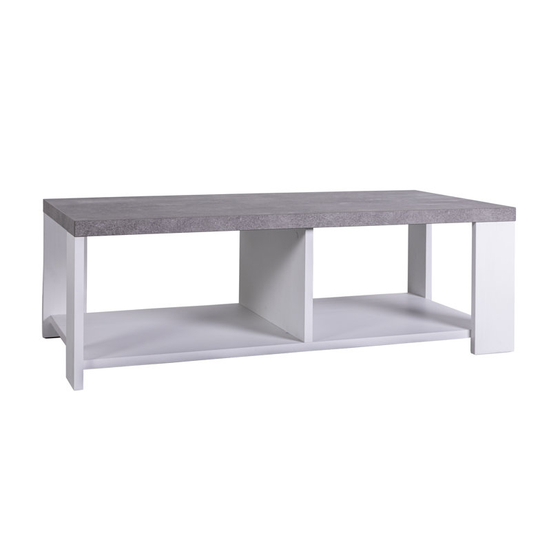 Ambrosino Floor Shelf Coffee Table