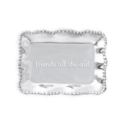 Giftables Aluminum Decorative Tray