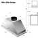 30 Inch Built-in Range Hood Insert - 900 Cfm Stainless Steel, Ducted/ductless Convertible, Gesture/touch/remote Control