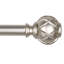 Tringle à rideaux pour fenêtre 32 à 144 pouces de longueur réglable 1 pouce de diamètre tringle à rideaux de fenêtre avec embouts de texture-1573618327-1445431239