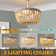 Sabid 17” Ceiling Fan with Integrated Lighting and Remote Control Functionality