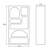 Aramis Geometric Standard Bookcase