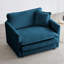 Fauteuil d'appoint moderne avec repose-pieds-1058689088