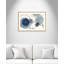 Infini indigo - Art encadré autoportant-64072725-64072726