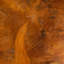 Table basse ronde en bois brun