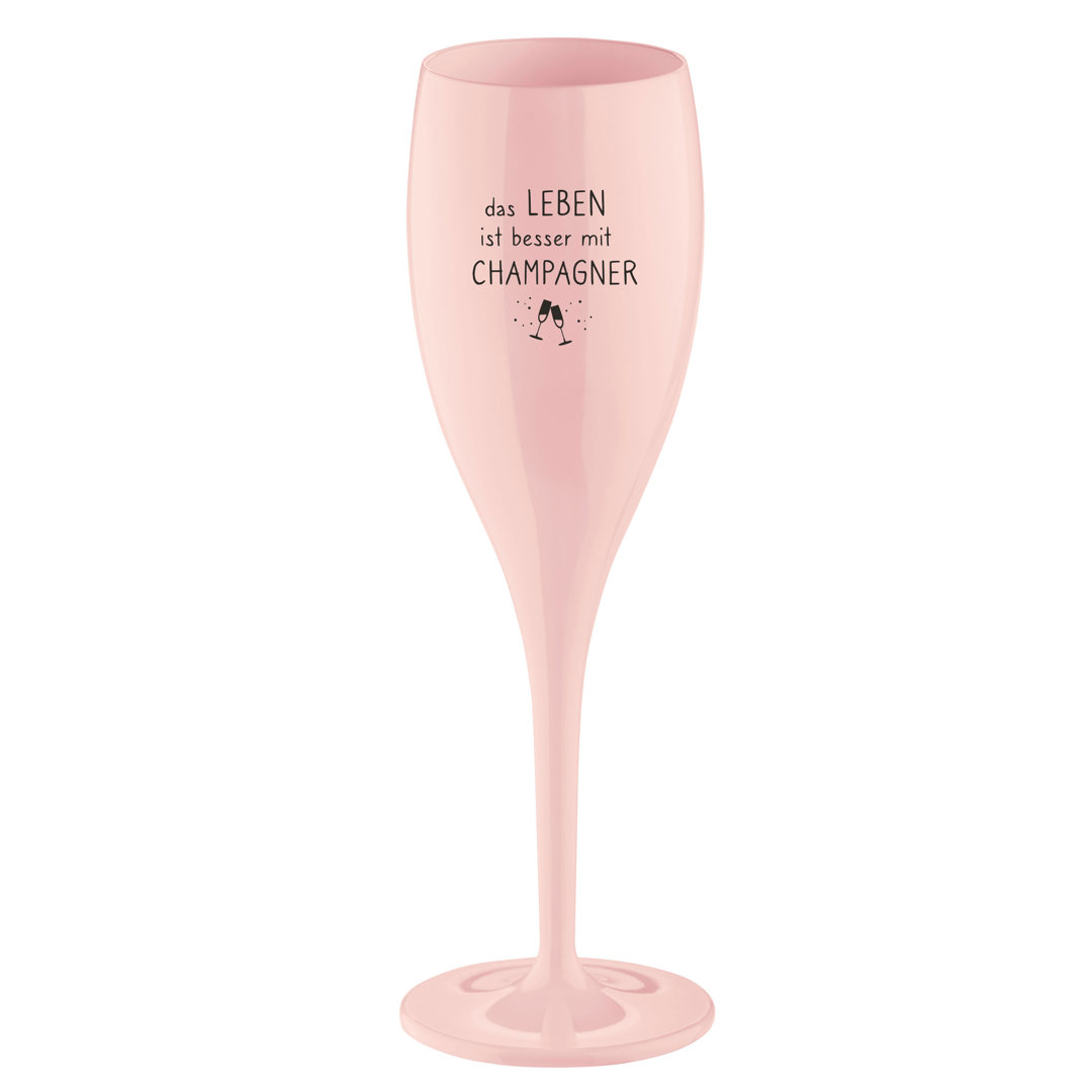 Sektglas Cheers No. 1 Das Leben Ist Besser