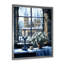 Christmast Winter Landscape Window - Art mural paysage d'hiver-409116824-409116820