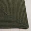 Tapis performance de couleur unie tressé à la main et lavable à la machine Garbrand
