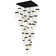 Braxten 33 - Light Dimmable LED Square Chandelier