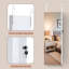 Miroir pleine grandeur avec rangement-549456709