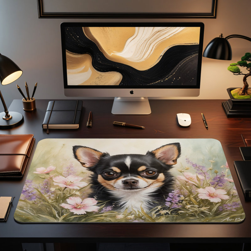 Polyester Desk Pad, 23.6x13.8