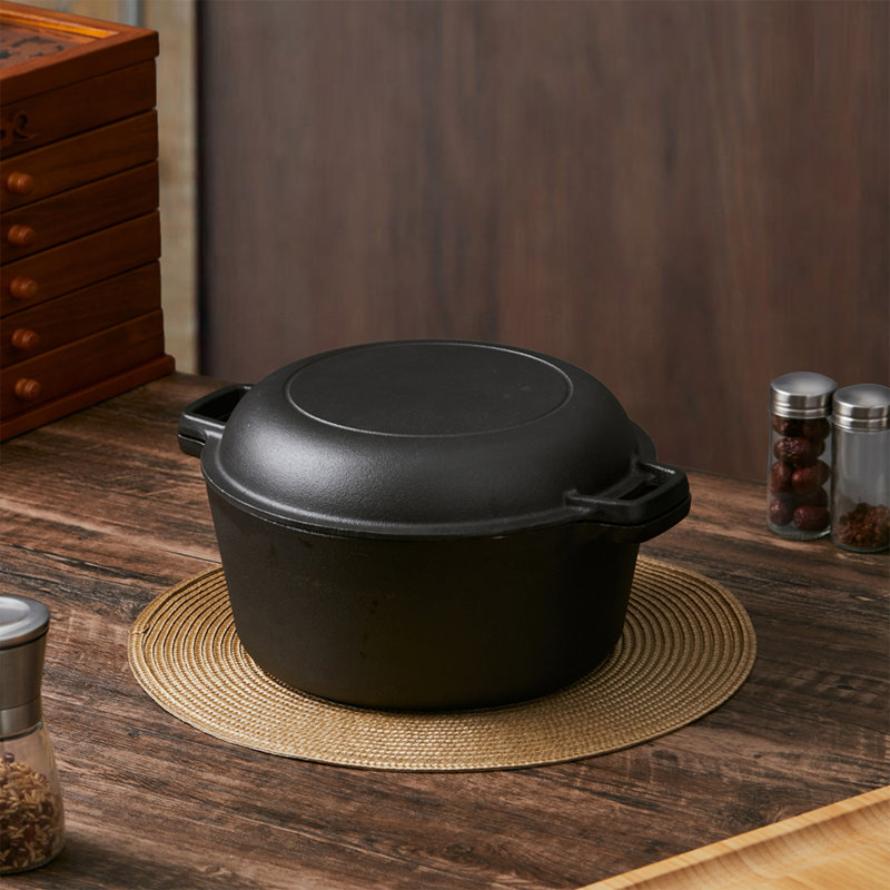 Garden Sanctuary 5L Cast Iron Soup Pot