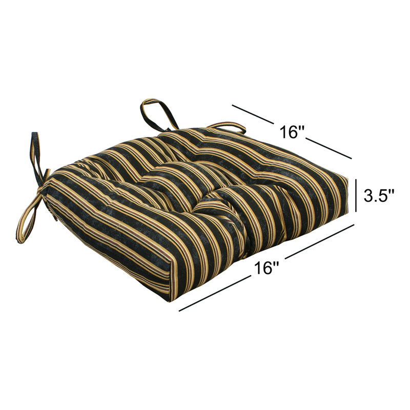 Coussin de siège capitonné
