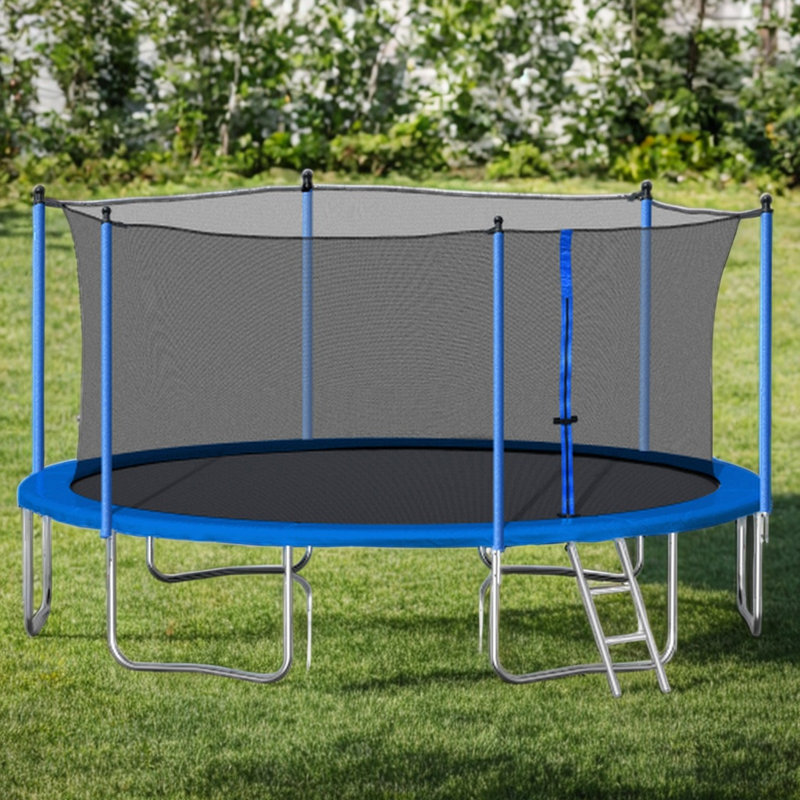 VAMOP Backyard Trampoline with Safety Enclosure