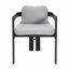 Chaise de patio d'extérieur en aluminium, ensemble de 2-1163986915