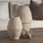 Haruto Brown Solid Wood Abstract Geometric Tabletop Sculpture-1448971336