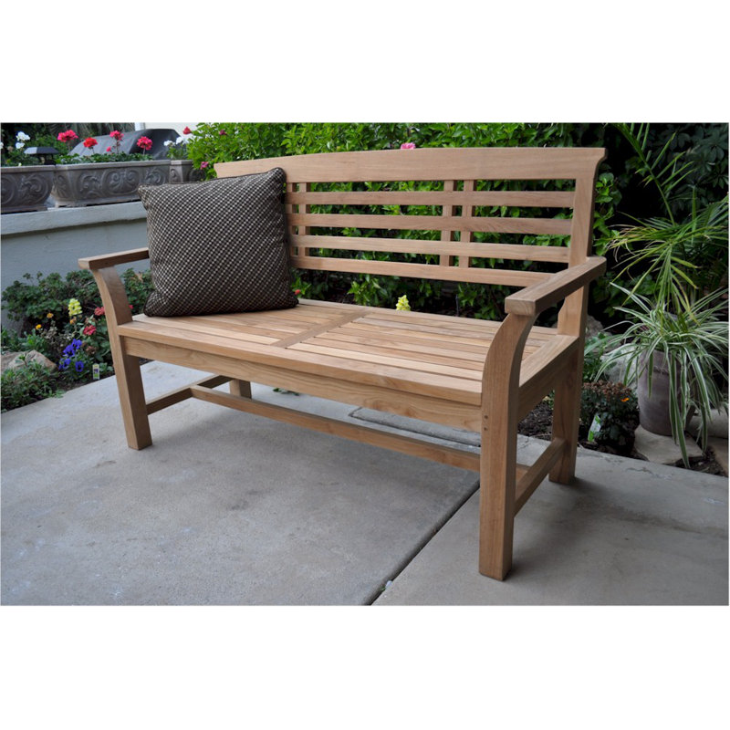 Uchiha Outdoor Teak Bench