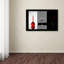 Art mural sur toile tendue - "Just Red" Doris Reindl pour décoration de salon, de chambre à coucher ou de bureau - 30 x 47-22371276