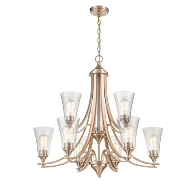 Lustre traditionnel à 9 lumières Natalie