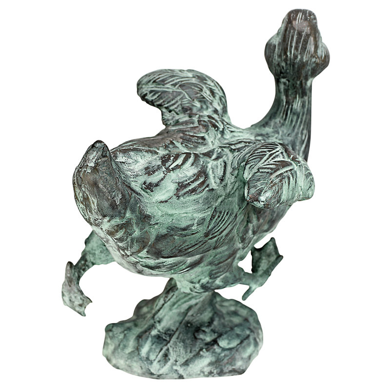 Animals Weather Resistant UV Resistant Metal Garden Statue