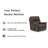 Faux Leather Recliner-1151461045