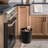 1.3 Gallon Trash Can Metal Wastebaskets Waste Basket Recycling Garbage Container Bin for Home Office