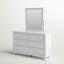 Commode double 6 tiroirs avec miroir Droskyn-868906830