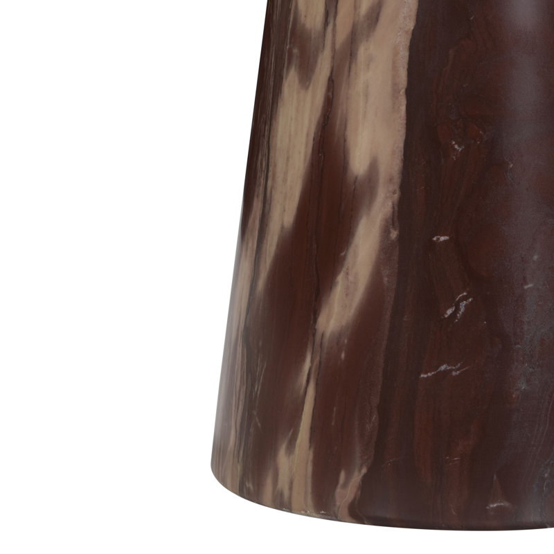 Table d'appoint Tatyanna, Marron
