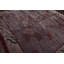 Tapis oriental en laine noué à la main aubergine / taupe / marron 9 pi 4 po x 9 pi 4 po Oriental