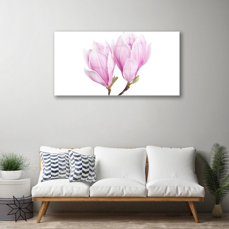 Flower Floral - Unframed Photograph on Glass