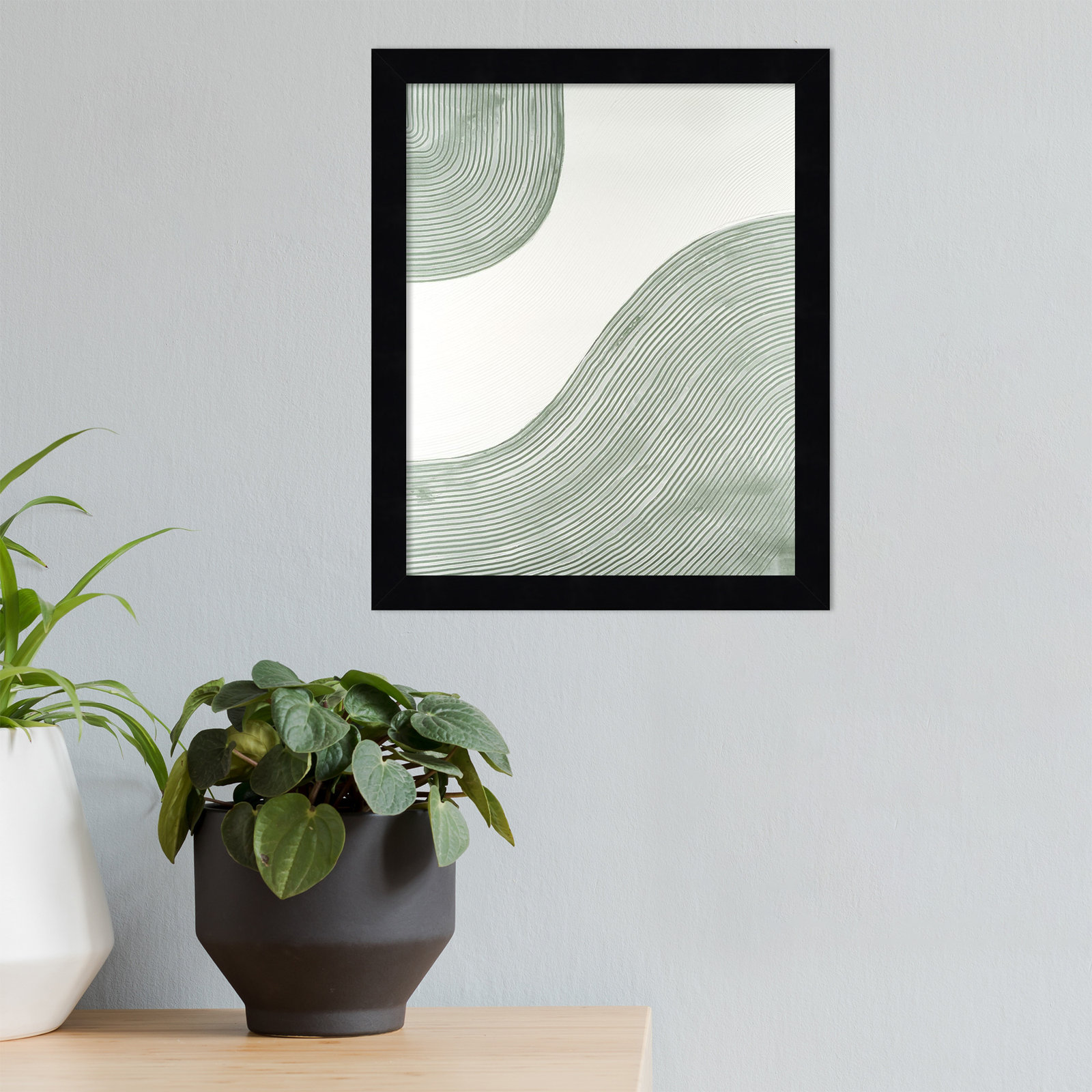 Get Going I Print by Vanna Lam, 13" H x 11" W x 1" D, Black
