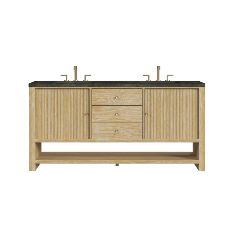 Marigot 72'' W Double Vanity, 8" Widespread, Phantome Eclos
