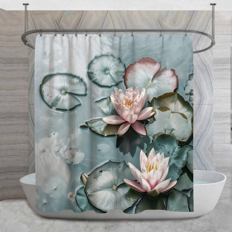 Rideau de douche Althrop, H 73 po x l 70 po