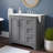Moore 36'' Single Bathroom Vanity with Engineered Marble Top-544196577