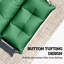 Outsunny Sun Lounger Cushions Only Set of 2, 190 x 56 x 10 cm-1568913107
