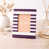 Purple/White