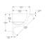 Moulure couronnée en polyuréthane blanc uni apprêté 4 po x 4 po x 78-3 / 4 po