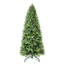 Arbre de Noël de 48 pouces avec 527 branches Dense Lifelike + pe, 150 lumières blanches douces, arbre à charnières en métal robuste de 4 pi facile à assembler, pointes réalistes, lumières DEL brillantes, installation rapide