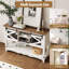 Console Table for Entryway, 2-Tier Entry Table with Storage, 43.3" Narrow Console Tables for Living Room, Small Hallway Table