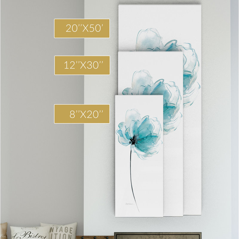 Impression sur toile tendue, H 12 po x l 30 po x P 1,5 po