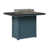 Hammered Top Black with Slate Base