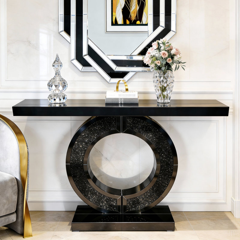 Console en O avec miroir