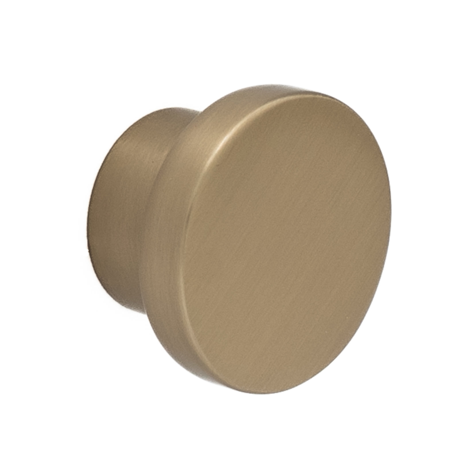 Ethan Round Cabinet Knob, 1 1/4", Champagne Bronze