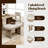 Solid Wood Dining Table Set With Bench - 6-Piece Upholstered Rectangular Dining Room Table Set With Bench-1847791382