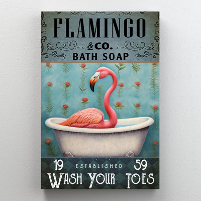 " Flamingo Bath Soap "